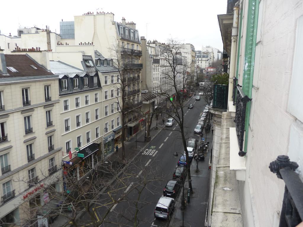Hotel Des Buttes Chaumont Paris Bagian luar foto