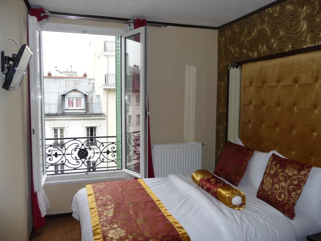 Hotel Des Buttes Chaumont Paris Bagian luar foto