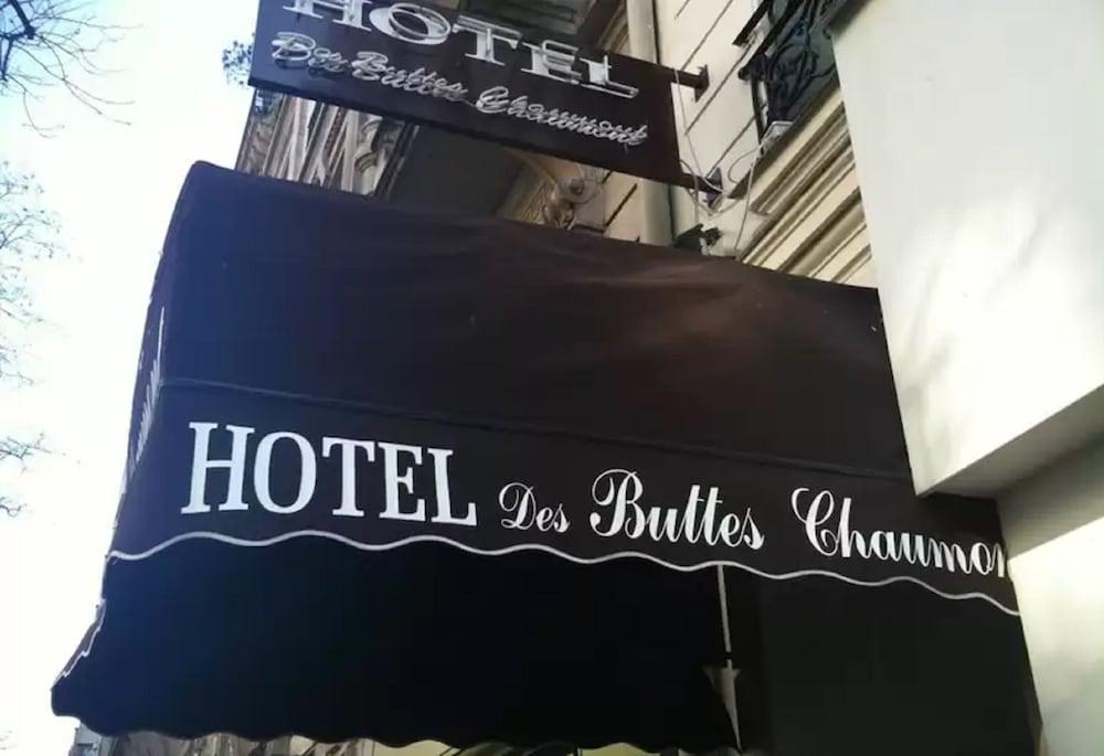 Hotel Des Buttes Chaumont Paris Bagian luar foto