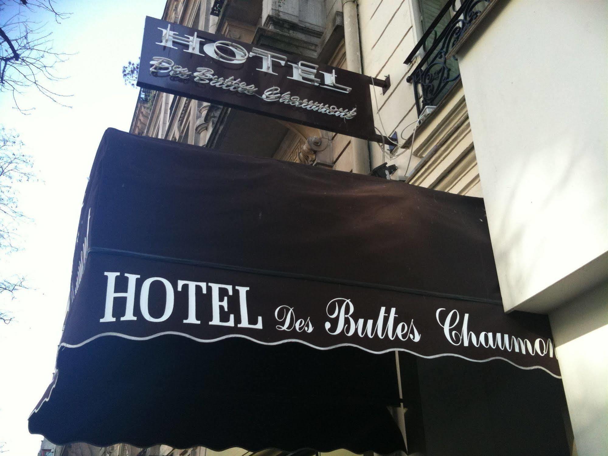 Hotel Des Buttes Chaumont Paris Bagian luar foto